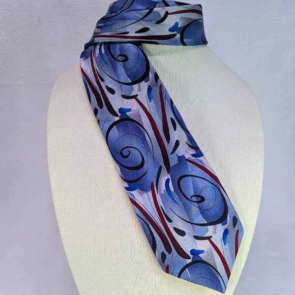 J. Garcia Men's Tie Modern Furniture Limited Edition Collection Forty Four Silk - Picture 1 of 4